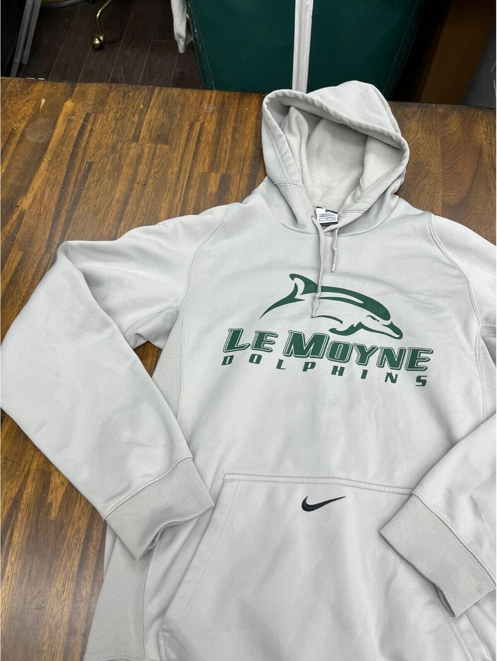 Nike Therma-FIT Le Moyne Dolphins Hoodie Mens Small  Pullover Sweater